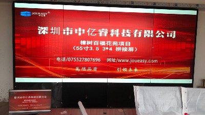 12塊55寸拼接屏助力江西樟樹百?；ㄔ沸^(qū)安全防范