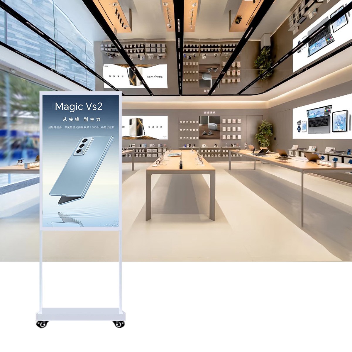 65寸立式雙面廣告機(jī) 65寸立式雙面廣告機(jī)