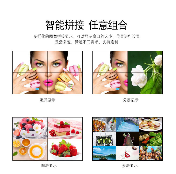 智能拼接，任意組合